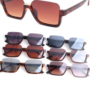Óculos Retangular Oversized com Armação em Acetato Jurerê - Tata Martello