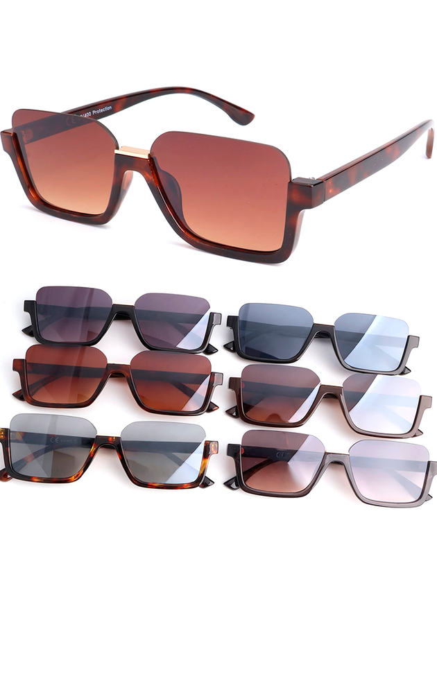 Óculos Retangular Oversized com Armação em Acetato Jurerê - Tata Martello