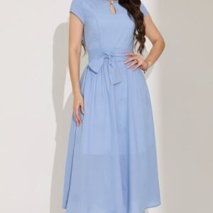 Vestido Midi com Cintura Marcada Clarice - Tata Martello